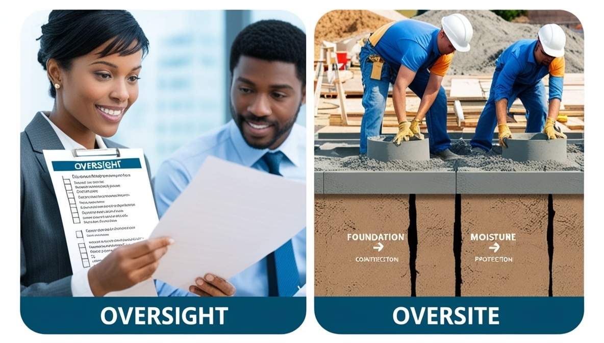 Oversight vs Oversite