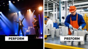 Preform Vs Perform