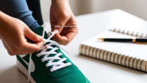 Tying or Tieing