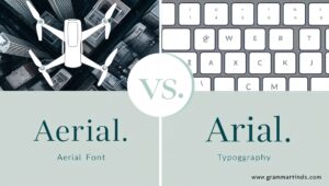 Aerial vs Arial