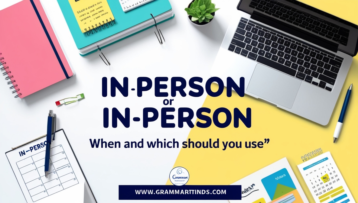 In Person or In-Person